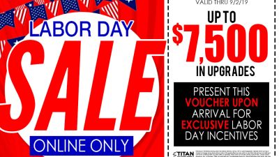 Labor Day Home Sale - Titan Factory Direct